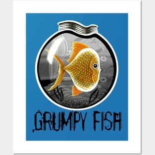 Grumpy Fish Posters and Art